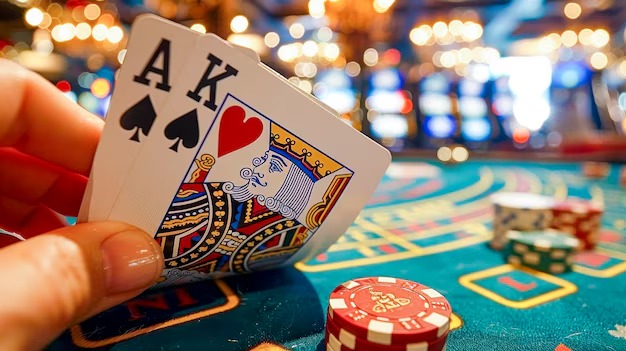 Live dealer studio with professional dealers and HD cameras at bigklik slot