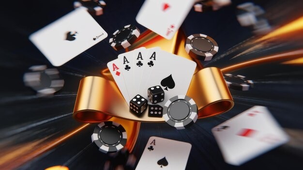 Dragon Tiger card game with professional dealer